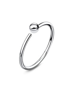 BALL SILVER NOSE RING NSKR-27B